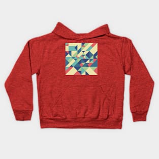 Abstract geometric artwork Kids Hoodie